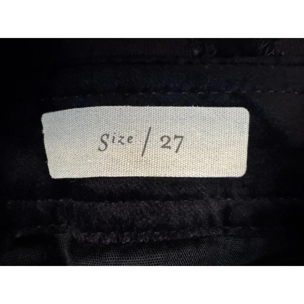 Pilcro and the Letterpress Black Corduroy Flare Overalls Size 27 Anthropologie